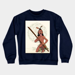 Maori warrior Crewneck Sweatshirt